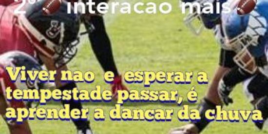 Imagem do grupo de WhatsApp 2°🏈interação mais🏈