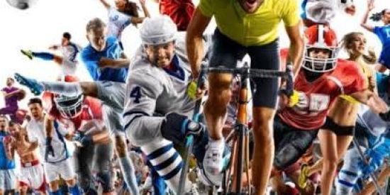 Sports can. Спортивная тематика. Спортивный баннер. Спортивный коллаж. Разные виды спорта.