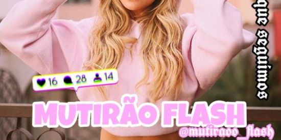 Imagem do grupo de WhatsApp ⚡ MUTIRÃO FLASH 3️⃣⚡