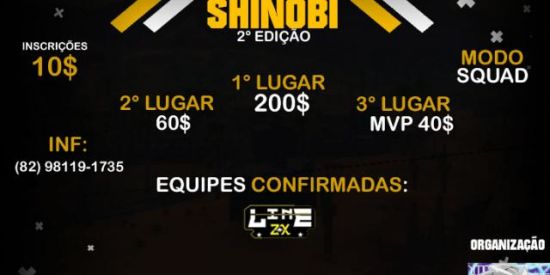 Imagem do grupo de WhatsApp COPA SHINOBI