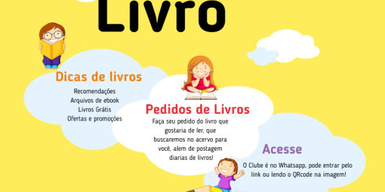 Imagem do grupo de WhatsApp 99Livros.com.br 📚