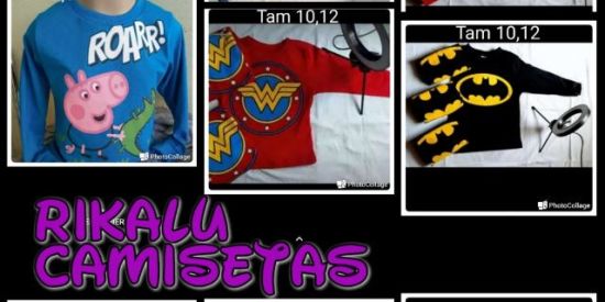 Imagem do grupo de WhatsApp Rikalu camisetas