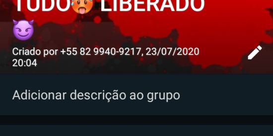 Imagem do grupo de WhatsApp TUDO LIBERADO