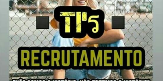 Imagem do grupo de WhatsApp RECRUTAMENTO BONDE TIS