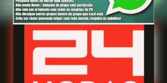 Imagem do grupo de WhatsApp ⛑noticiário