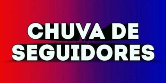 Imagem do grupo de WhatsApp Chuva de seguidores ✅