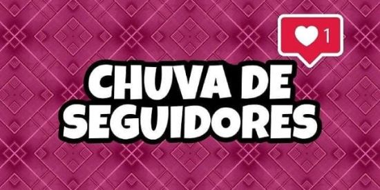 Imagem do grupo de WhatsApp CHUVA DE SEGUIDORES