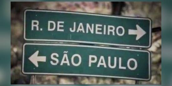 Imagem do grupo de WhatsApp SP  x  RJ 🔁