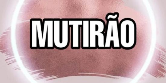 Imagem do grupo de WhatsApp Mutirão