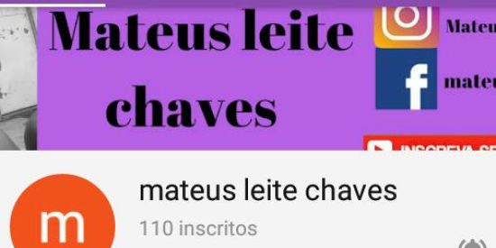Imagem do grupo de WhatsApp Matheus leite