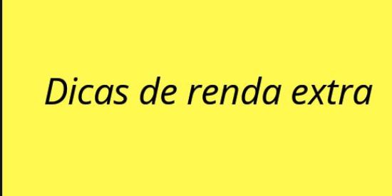 Imagem do grupo de WhatsApp Dicas de renda extra💰
