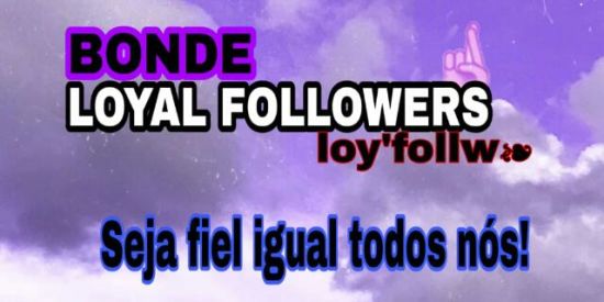Imagem do grupo de WhatsApp ❧Bonde Loyal followers❧
