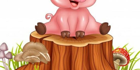 Imagem do grupo de WhatsApp Adorável Porquinho
