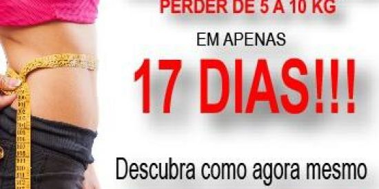 Imagem do grupo de WhatsApp Perca peso em 17 dias