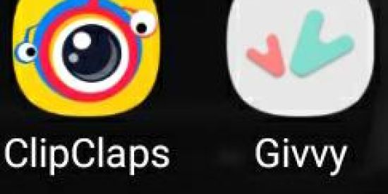 Imagem do grupo de WhatsApp Clipclaps/Givvy Apps 💵💸