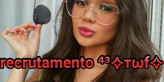 Imagem do grupo de WhatsApp Recrutamento 43✧тωf✧