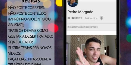 Imagem do grupo de WhatsApp Canal: Pedro Morgado