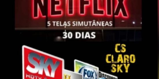 Imagem do grupo de WhatsApp Netflix/Prime vídeo