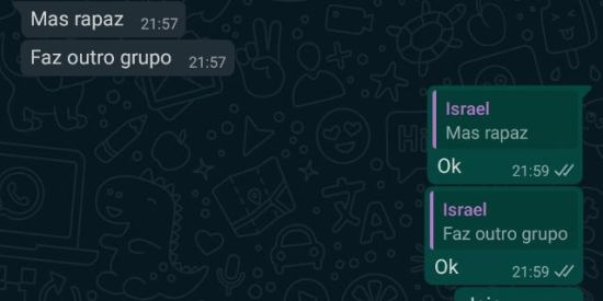 Imagem do grupo de WhatsApp Grupo do Peido - Israel & Davi