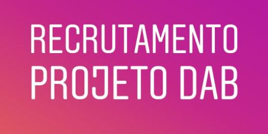 Imagem do grupo de WhatsApp Recrutamento Projeto Dab