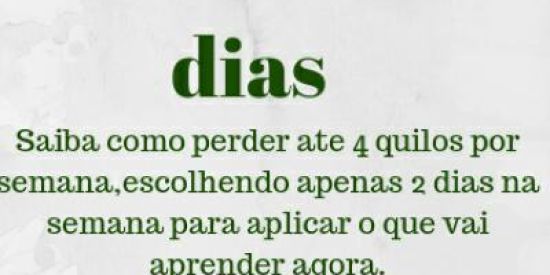 Imagem do grupo de WhatsApp Dieta dos 2 dias ☕