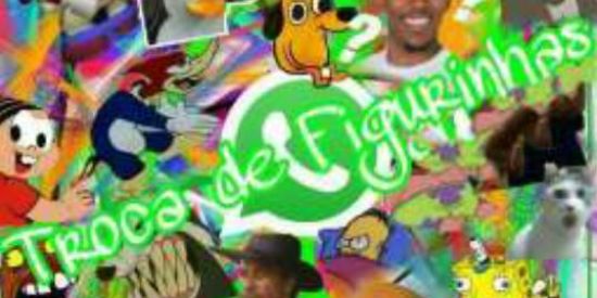Imagem do grupo de WhatsApp ⚜️TROCA DE FIGURINHAS⚜️💯