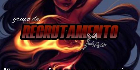 Imagem do grupo de WhatsApp Rᴇᴄʀᴜᴛᴀᴍᴇɴᴛᴏ ғɪʀᴇ🔥✨