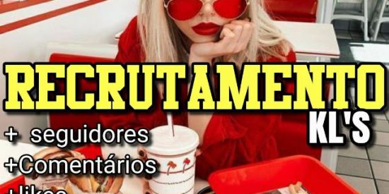 Imagem do grupo de WhatsApp RECRUTANDO KL'S