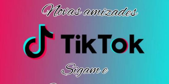 Imagem do grupo de WhatsApp Novas amizades TIK TOK
