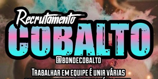 Imagem do grupo de WhatsApp 🎭 ¹⁷Recrutamento Cobalto 🎭