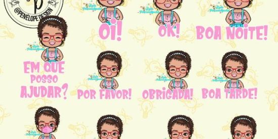 Imagem do grupo de WhatsApp Figurinha personalizadas