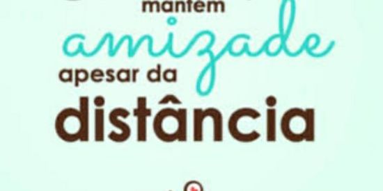 Imagem do grupo de WhatsApp Grupo Amizade a distância
