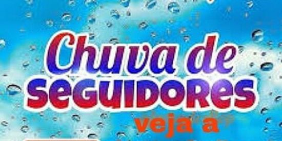 Imagem do grupo de WhatsApp CHUVA DE SEGUIDORES