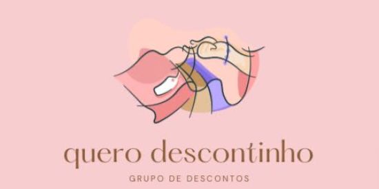 Imagem do grupo de WhatsApp quero descontinho 💸🛍