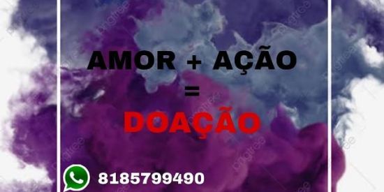 Imagem do grupo de WhatsApp DOAÇÃO EM RECIFE