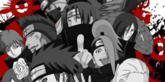 Imagem do grupo de WhatsApp IRMANDADE AKATSUKI