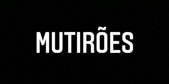 Imagem do grupo de WhatsApp Mutirões