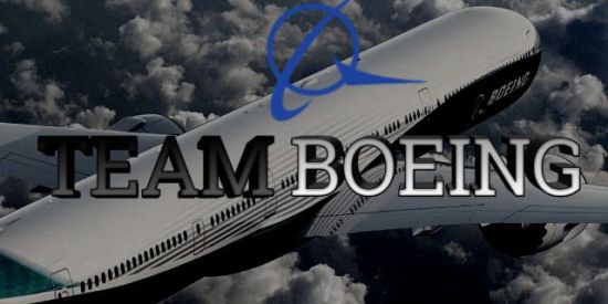 Imagem do grupo de WhatsApp #teamboeing