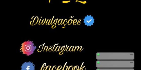 Imagem do grupo de WhatsApp 100% Divulgações 🌝✅