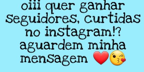 Imagem do grupo de WhatsApp Grupo instagram