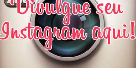 Imagem do grupo de WhatsApp DIVULGAÇÃO DE INSTAGRAM 📲