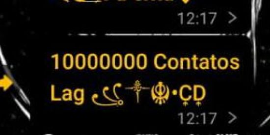 Imagem do grupo de WhatsApp 👽👺☠ØS ŹŲƏIŘŒS👽👺☠