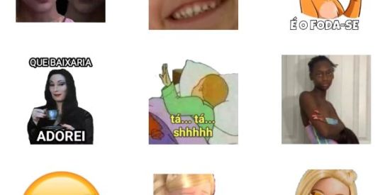 Imagem do grupo de WhatsApp Figurinhas 😝