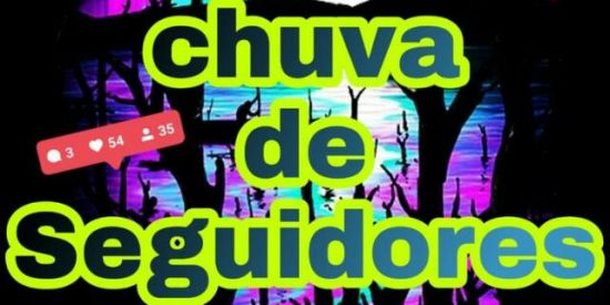 Imagem do grupo de WhatsApp Chuva De Seguidores ✔