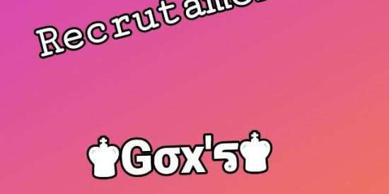 Imagem do grupo de WhatsApp recrutamento ♚Gσx'ร♚