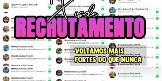 Imagem do grupo de WhatsApp RECRUTAMENTO XD‘ร