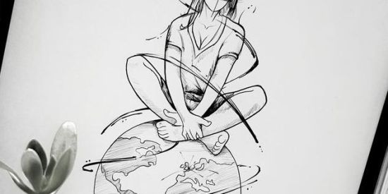 Imagem do grupo de WhatsApp Grupo de Desenhos ✍🏻📒