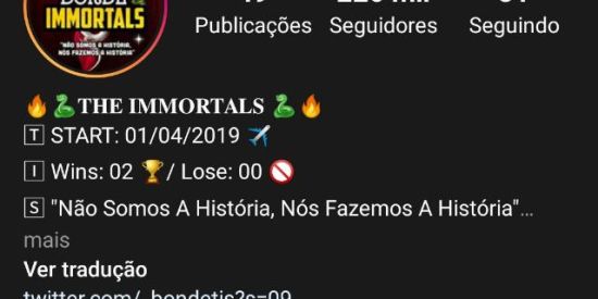 Imagem do grupo de WhatsApp Recrutamento Bonde  Ti'ร