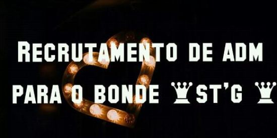 Imagem do grupo de WhatsApp ✨Recrutamento de adms✨