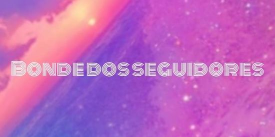 Imagem do grupo de WhatsApp Bonde dos seguidores